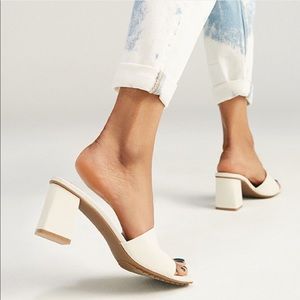 Aldo white sandal shoes